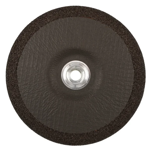 Weiler 58074 7″ x 1/4″ TIGER ZIRC Type 27 Grinding Wheel, Z24T, 5/8″-11 Nut, 10/BOX
