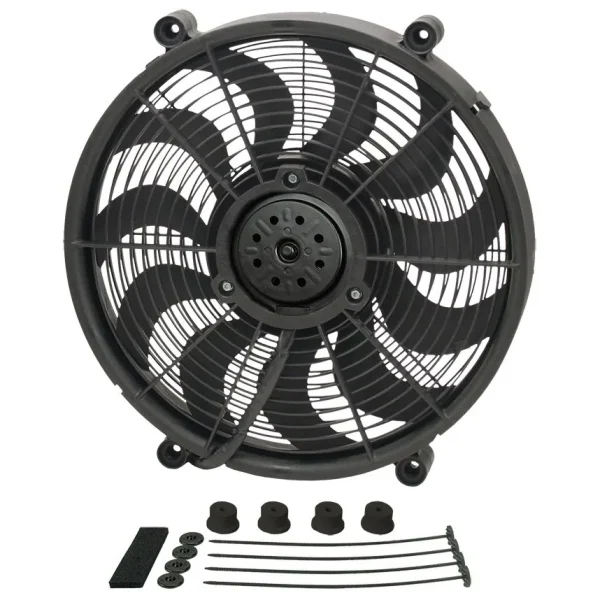 Derale 17 Inch High Output Electric Fan – Std Kit 18217