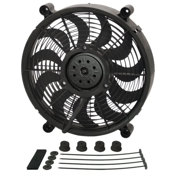 Derale 14 Inch High Output Electric Fan – Std Kit 18214