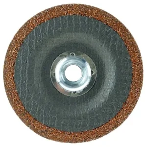 Weiler Tiger Ceramic Grinding Wheel w/Hub – 4 1/2″ X 1/4″ Type 27 58326