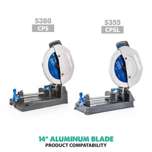 Evolution Power Tools 14 In. Aluminum x 80T x 1 In. Arbor 14BLADEAL
