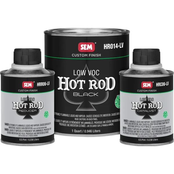 SEM Hot Rod Black Kit – Low VOC Kit HR010-LV