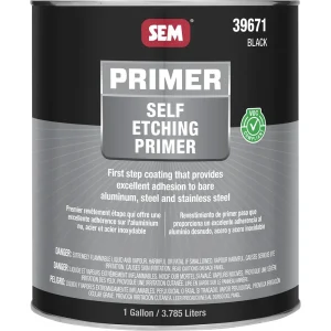 SEM Self Etching Primer – Black Gallon Can 39671