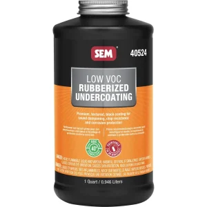 SEM Low VOC Rubberized Undercoating 32 oz plastic Bottle 40524