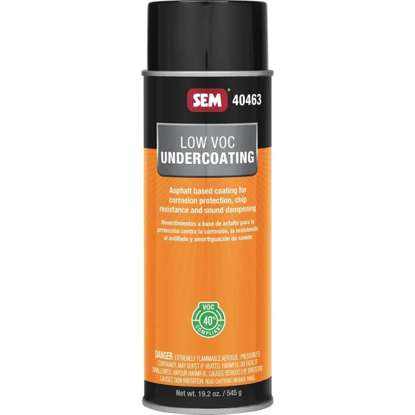 SEM Low VOC Undercoating 24 oz Aerosol Can 40463