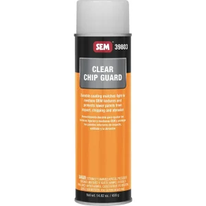 SEM Clear Chip Guard 20 oz Can with 16 oz Fill Aerosol Can 39803
