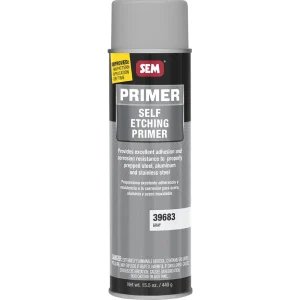 SEM Self Etching Primer – Gray 20 oz Can with 16 oz Fill Aerosol Can 39683