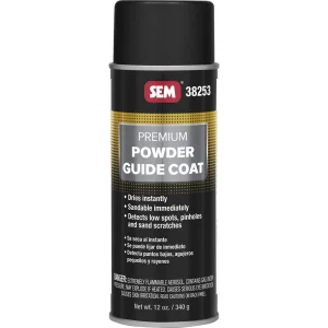 SEM Premium Powder Guide Coat 16 oz Can with 12 oz Fill Aerosol Can 38253