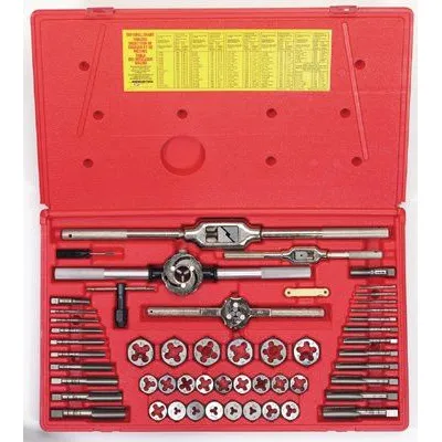 Irwin Hanson 26394 53-pc Metric Tap & Hex Die Set (1 Set)