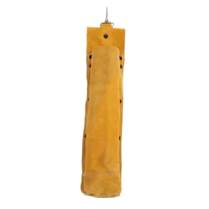TRUST 5850 LEATHER ROD BAG, 14″ X 3.5″ SIDE SPLIT COWHIDE LEATHER