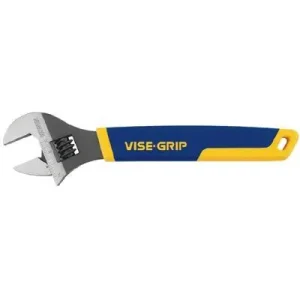 Irwin Vise-Grip 2078612 Vise-Grip Adjustable Wrenches, 12 in Long, 1 1/2 in Opening, Chrome (1 EA)