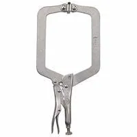 Irwin Vise-Grip 9SP Locking C-Clamps with Swivel Pads, Jaw Opens to 4 1/2 in, 9 in Long (1 EA)