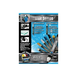 Blue Demon Paint Marker White 12 Pack