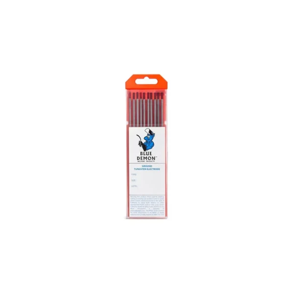 Blue Demon EWTh-2 2% Thoriated Tungsten Electrode 5/32in x 7in x 10 Pack TE2T-532-10T