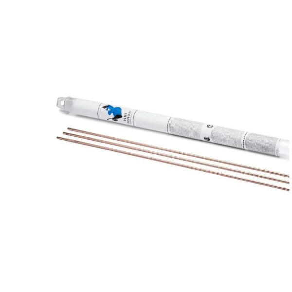 Blue Demon ER70S-2 Carbon Steel Welding Rod 1/8in x 36in x 1 lb ER70S2-125-01T