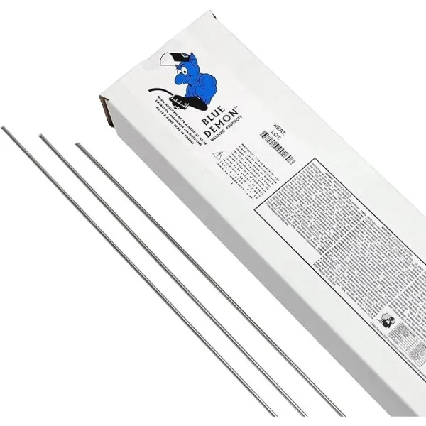 Blue Demon ER4043 Aluminum Tig Welding Rod 1/8in x 36in x 10 lb ER4043-125-10T