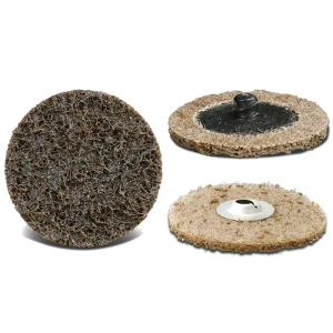 CGW Abrasives 59506 3″ Quick Change Discs – Surface Conditioning – Coarse – Brown – Roll-On PREMIUM, 25/BOX