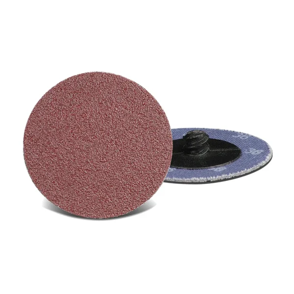 CGW Abrasives 59526 Quick Change Discs – Aluminum Oxide, Roll-On – Size 2 – Grit 40, 50/BOX