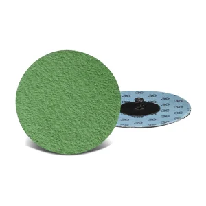 CGW Abrasives 59599 3″ Quick Change Discs – Zirconia with Grinding Aid, Roll-On – Size 3 – Grit 80, 25/BOX