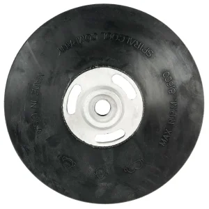 Weiler 59601 7″ Back-up Pad for Resin Fiber Disc and AL-tra CUT Disc, 5/8″-11 UNC Nut