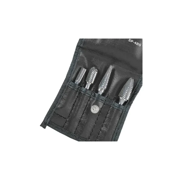 SP Air Tools Carbide Burrs 4 Piece Set SP4BS