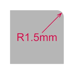 SP Air Tools Replacement Radius Blade for SP7252F Set of 3 252 R1.5 3P