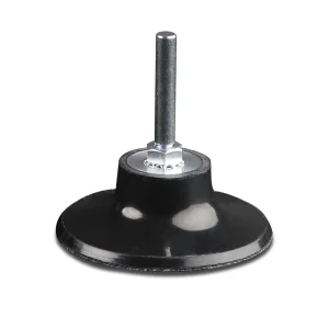CGW Abrasives 59734 Rubber Holder Pads – 1-1/2 – 4″ Roll On / Turn On – Roll On – External Thread, 5/BOX