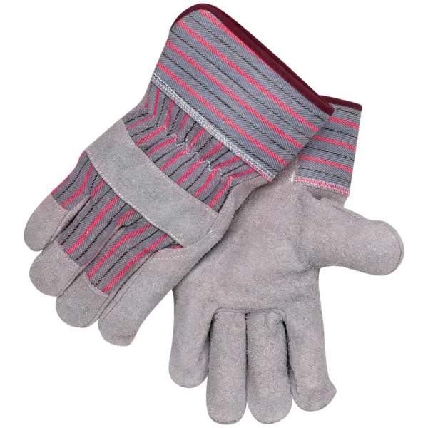 Black Stallion 5B Classic Split Cowhide Work Glove, LARGE, 12/PACK
