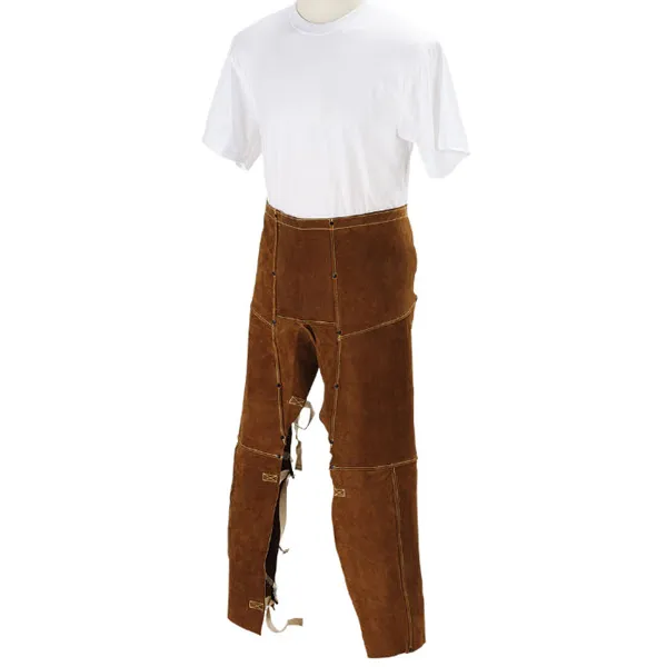 Black Stallion Leather Split-Leg Apron “Chaps”- Split Cowhide 40WS