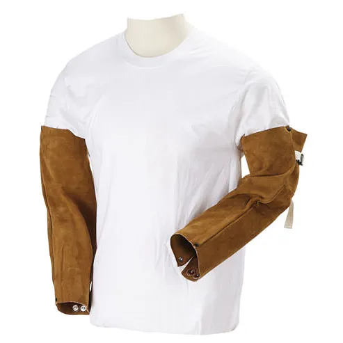 Black Stallion Leather Welding Sleeves – 18 Inch Split Cowhide 18SLV