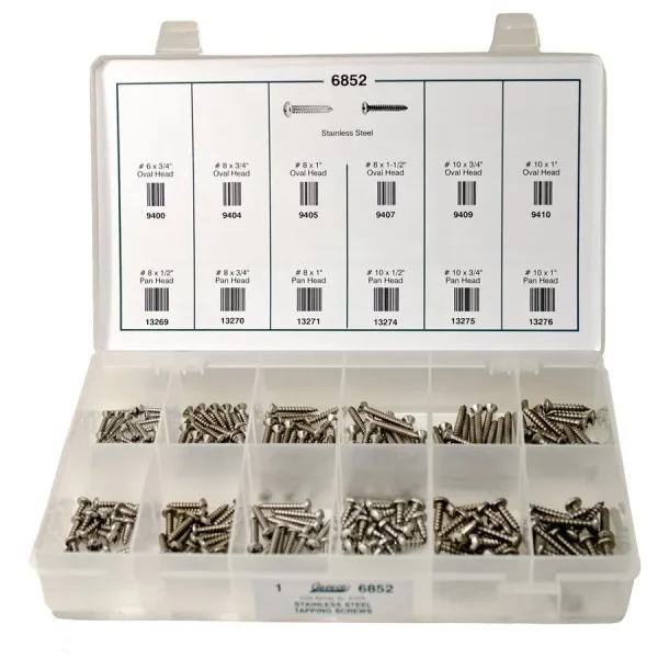 Auveco Stainless Steel Screws Quik-Select Kit 6852