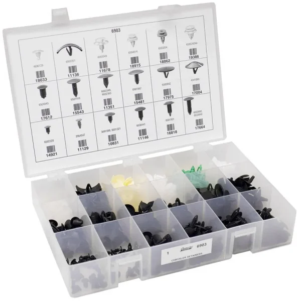 Auveco Chrysler Retainers Quik-Select Ii Kit 6903