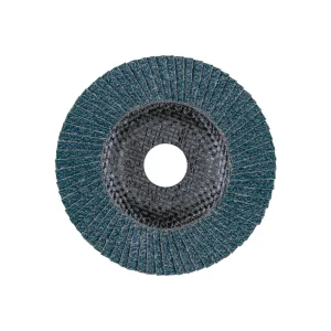 PFERD 60462 Flap Disc, 4-1/2″ x 7/8, Z PSF EXTRA STEELOX, 120 Grit, T27, Flat, Zirconia, 10/BOX