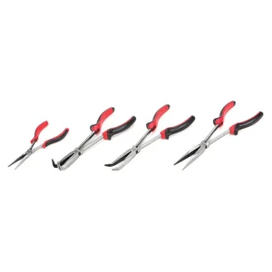 Performance Tool 4 pc. Long Nose Pliers Set W30714