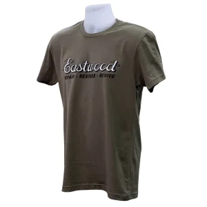 Eastwood Repair Restore Revive Military Green T-Shirt Medium