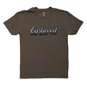 Eastwood Repair Restore Revive Military Green T-Shirt Medium