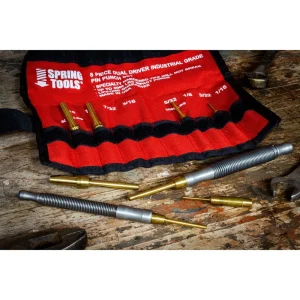 Spring Tools 10 Piece Brass Pin Punch Set BRPS20