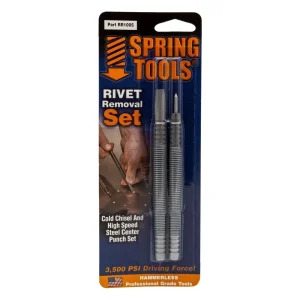 Spring Tools 2 Piece Rivet Removal Set RR1005