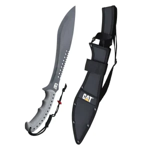 CAT 19 in. Machete with Shoulder Strap Sheath 240395
