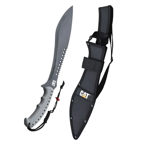 CAT 19 in. Machete with Shoulder Strap Sheath 240395