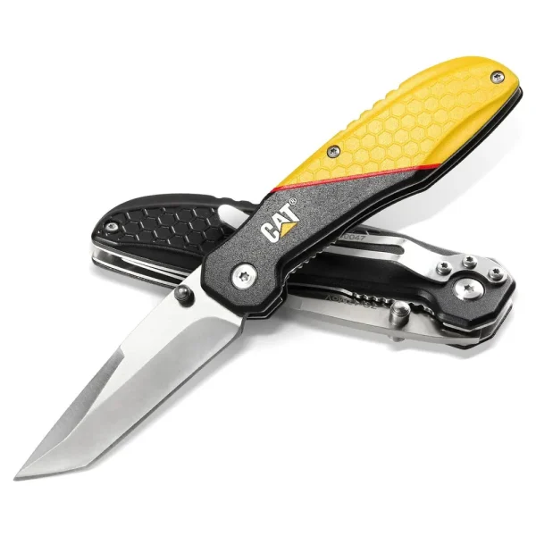 CAT 7 in. Drop Point Folding Knife 980047