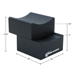 Race Ramps Adjustable Height 14 in. High Wheel Cribs RR-WC-14-SC-2
