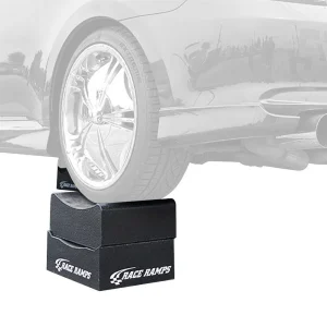 Race Ramps Adjustable Height 10 in. High Wheel Cribs RR-WC-10-2