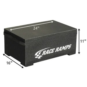 Race Ramps 24 in. Trailer Step 24 in. x 16 in. x 11 in. RR-TR-SP-24
