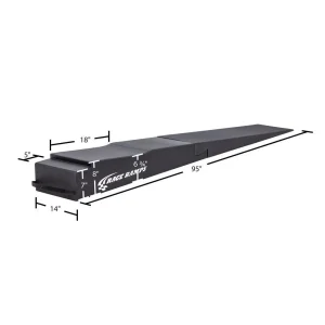 Race Ramps 9 in. Trailer Ramps RR-TR-9-FLP