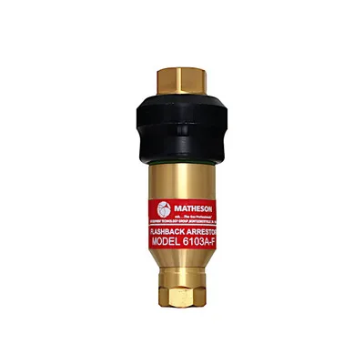 6103A Series Flash Arrestor – Brass
