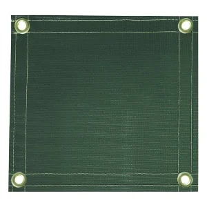 Tillman 6121066 6′ X 6′ Dark Green FR Vinyl Coated Poly Screen (1 Panel)