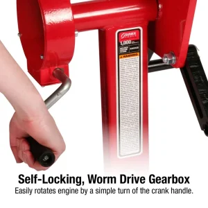 Sunex 1000 LB DELUXE GEARED ENGINE STAND 8300GB