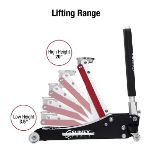 Sunex 2 Ton Aluminum Service Jack 6602ASJ