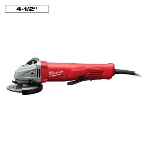 MILWAUKEE® TOOL 6142-30 4-1/2 in. Small Angle Grinder w/ Paddle, Lock-On
